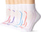 Fruit of the Loom womens Coolzone Active Lightweight Cotton Casual Sock, White/Pink, White/Purple, White/Grey, White/Blue, White/Pink, White/Lavender, 4 10 US